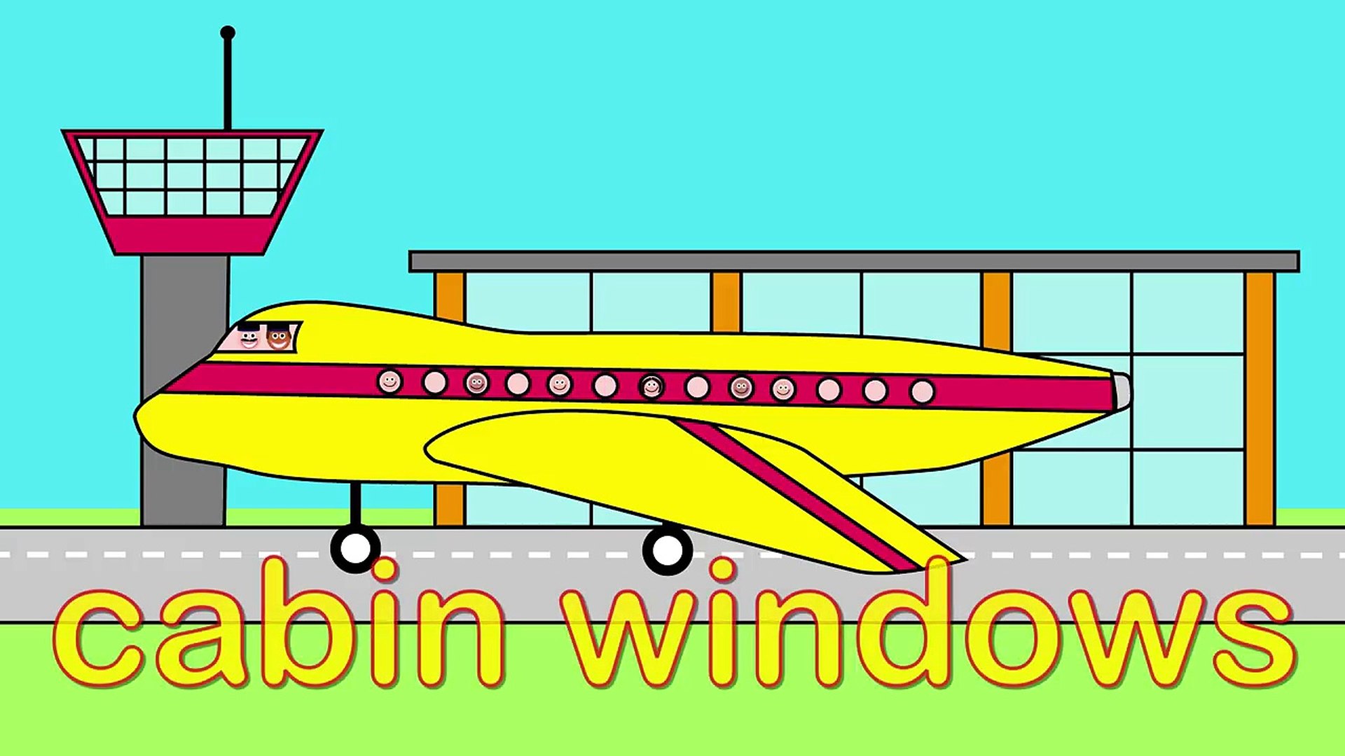 ⁣Lets Build a Plane | Plane video for toddlers | Toddler Fun Learning