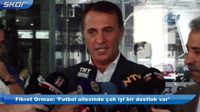 Fikret Orman, Kulüpler Birliği Vakfı toplantısının ardından konuştu