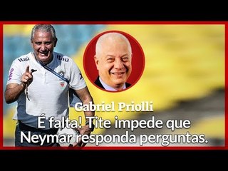 ​TITE FAZ PÊNALTI EM NEYMAR. E A IMPRENSA FAZ QUE NÃO VÊ.