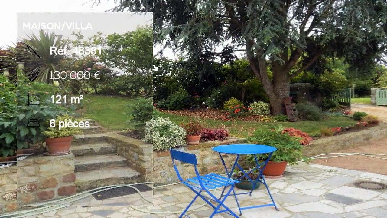 A vendre - Maison/villa - SAINT-JEAN-SUR-ERVE (53270) - 6 pièces - 121m²