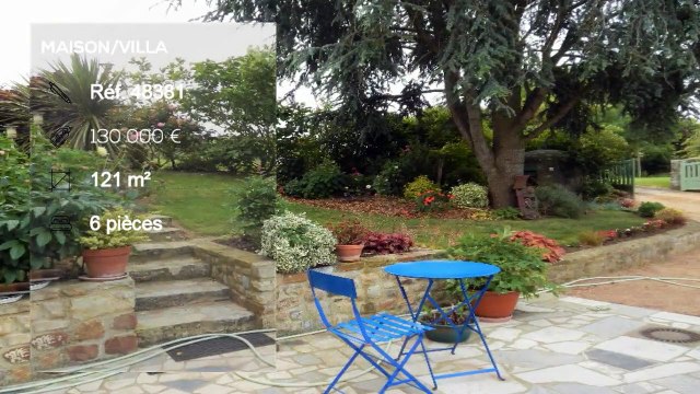 A vendre - Maison/villa - SAINT-JEAN-SUR-ERVE (53270) - 6 pièces - 121m²