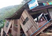 Multiple Houses Collapse Due to Erosion on Thai Tourist Street