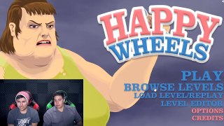 We Did Not Plan This In HAPPY WHEELS!!