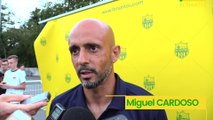 AS Vitré - FC Nantes : la réaction de Miguel Cardoso