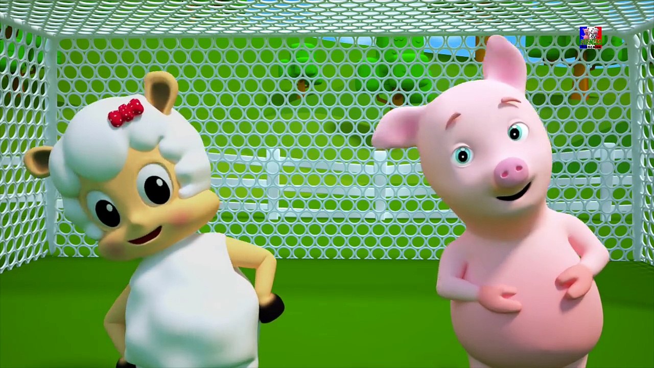 Les roues sur le bus | 3d Comptines | préscolaires rimes | Songs For Kids | The Wheels On The Bus