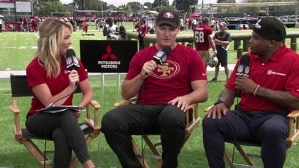 John Lynch details how training camp is different from being a broadcaster and a player