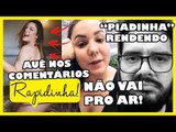 Rendendo! Canal pago cancela Jacaré Banguela | Cacau posa nua e fã relembra plástica