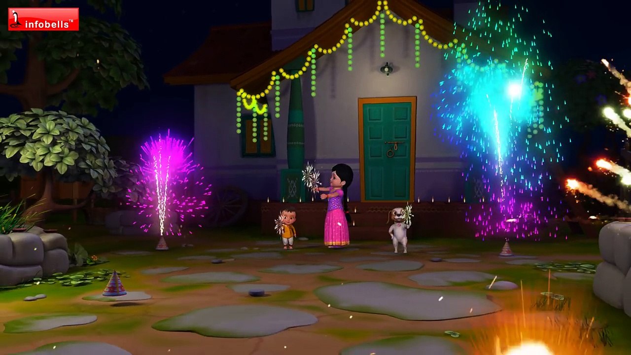 Diwali Song | Hindi Rhymes for Children | Infobells