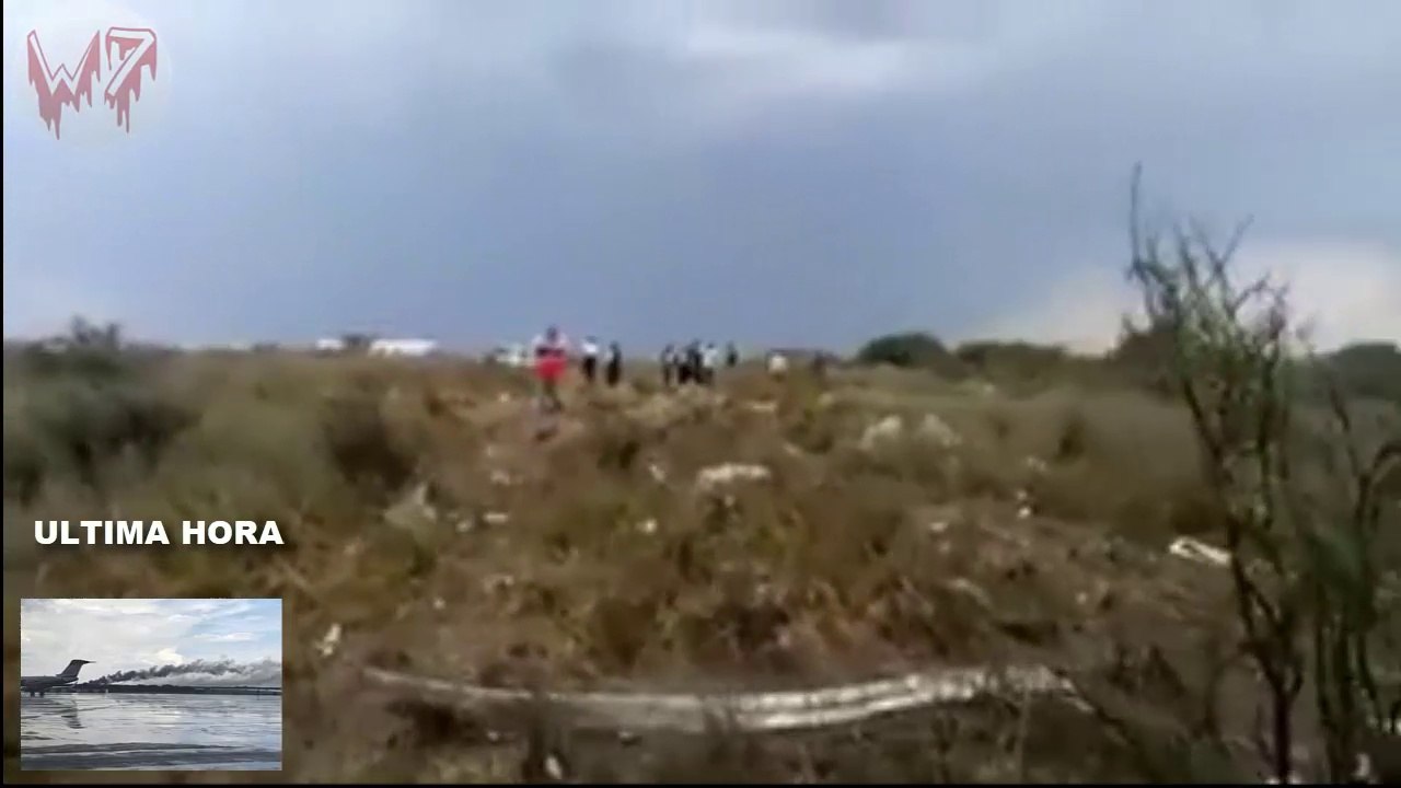 Un avión de pasajeros se estrella poco después de despegar del aeropuerto mexicano de Durango