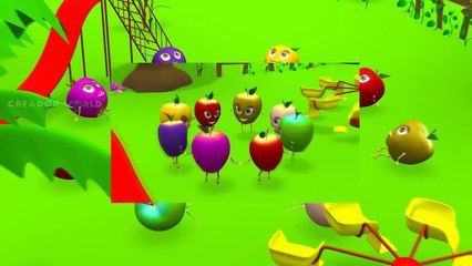 Ringa Ringa Roses 3D Nursery Rhyme with Lyrics For Kids