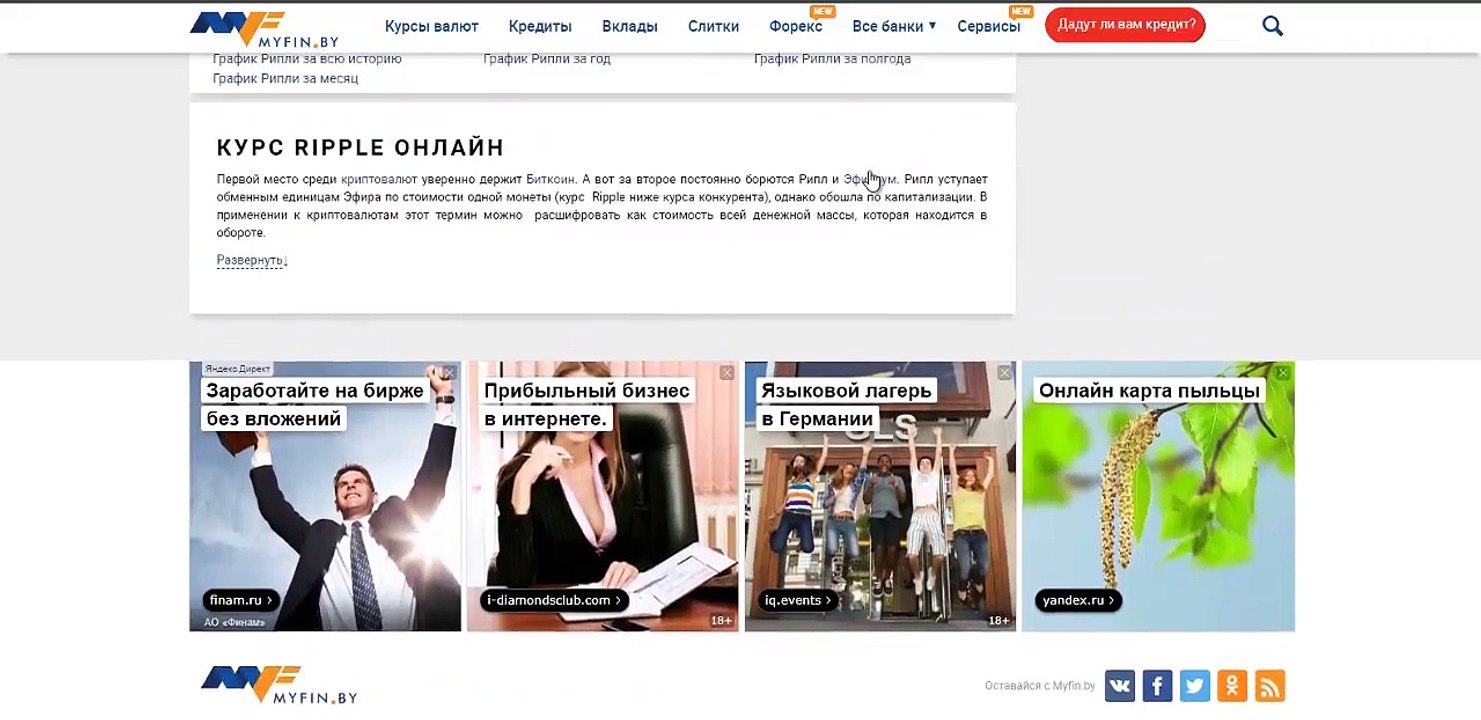 Что ждет Рипл. Прогноз на курс рипл на 2018 год. [Криптовалюта Ripple]