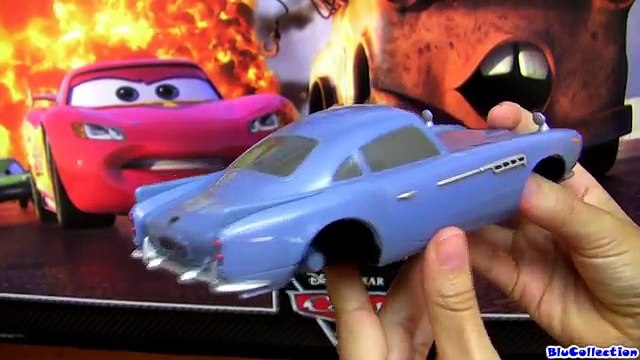 Gear Up and Go Finn McMissile Submarine Hydrofoil Cars 2 Disney Pixar Buildable toys Bluco