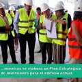 García-Page visita las obras de ampliación del Hospital Universitario de Guadalajara