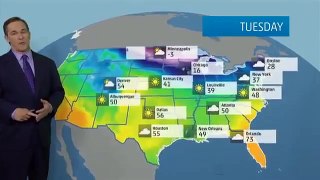 Todays National Weather Forecast