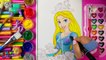 Coloring Disney Princess Rapunzel Colouring Pages for Kids to Learn to Color with Markers