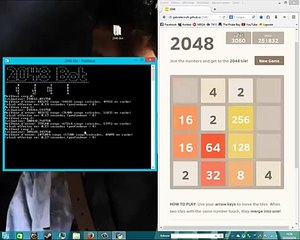 Bot 2048 - Tile 2048 en 2 minutes 5 secondes