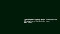 Popular Book  Auditing: A Risk Based-Approach (Mindtap Course List) Unlimited acces Best Sellers
