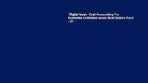 Digital book  Cost Accounting For Dummies Unlimited acces Best Sellers Rank : #1