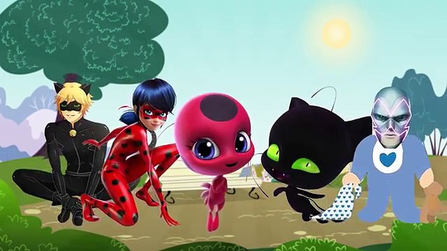 ❤ Семья пальчиков на русском - Леди Баг и Супер-Кот. Песня Леди Баг и Супер-Кот для детей ❤