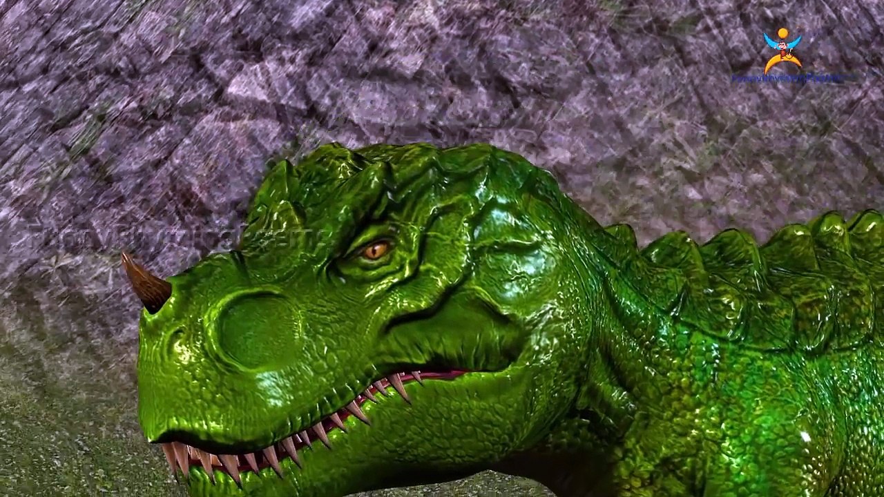 Dinosaur V/S Cow Finger family 3d rhyme | Animated Nursery Children Finger Family song