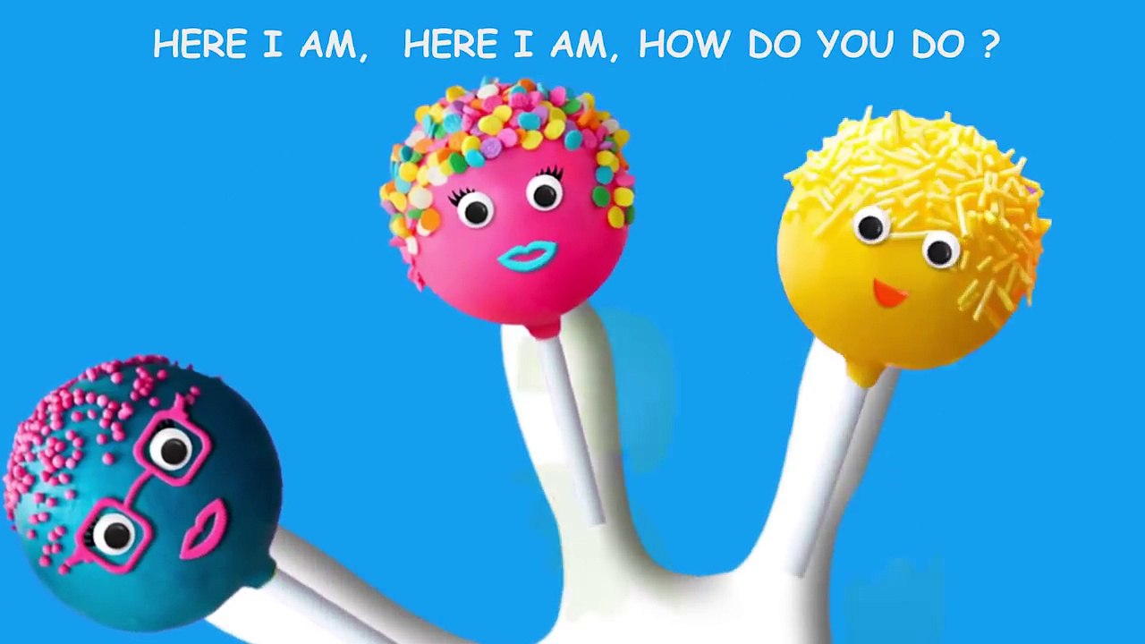 Cake Pop Finger Family Collection Top 50 Finger Family Songs video