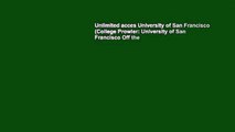 Unlimited acces University of San Francisco (College Prowler: University of San Francisco Off the