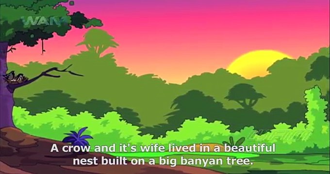 The Snake & The Crows | साँप और कौवे | Panchatantra stories HD in Hindi for Kids | by wamindiakids