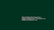 View Cracking The Praxis (Core   Subject Assessments   Plt Exams), 3rd Edition (Professional Test