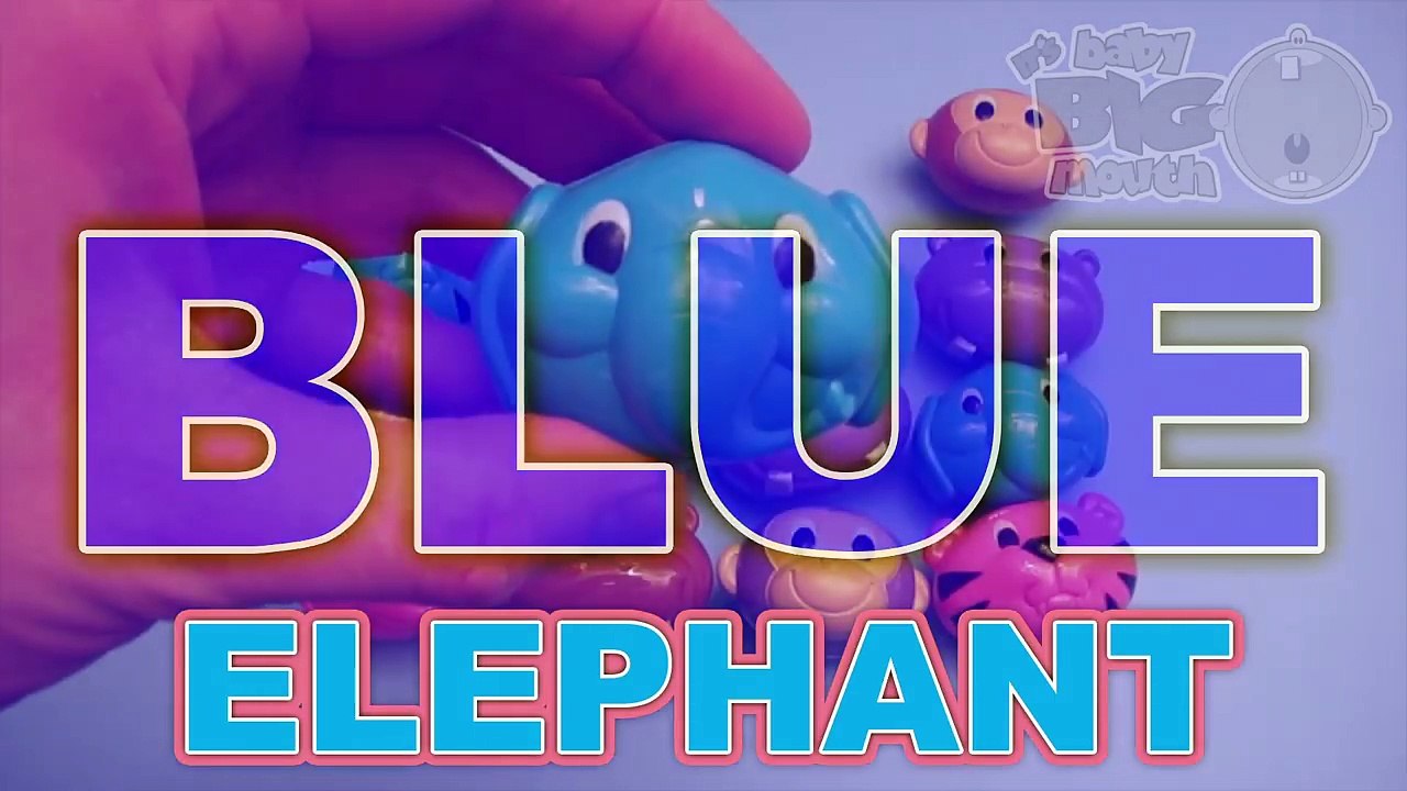 The Baby Big Mouth Show! Best of Learning Colours Opening Animal Surprise Eggs!