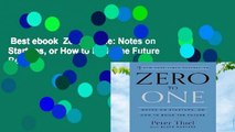 Best ebook  Zero to One: Notes on Startups, or How to Build the Future  Review