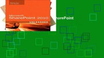 Unlimited acces Microsoft SharePoint 2010 Unleashed Book