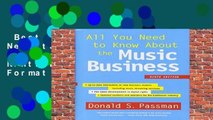 Best ebook  All You Need to Know about the Music Business: Ninth Edition  Any Format