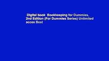Digital book  Bookkeeping for Dummies, 2nd Edition (For Dummies Series) Unlimited acces Best