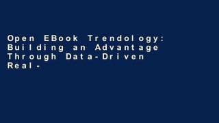 Open EBook Trendology: Building an Advantage Through Data-Driven Real-Time Marketing online