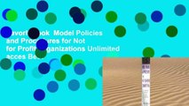 Favorit Book  Model Policies and Procedures for Not for Profit Organizations Unlimited acces Best