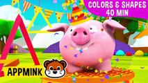 appMink Color Learning | Learn Shapes with Truck & Train | Kids Videos Cartoons for children