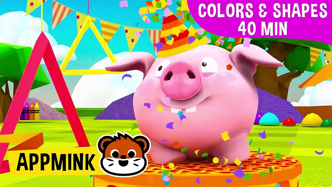 appMink Color Learning | Learn Shapes with Truck & Train | Kids Videos Cartoons for children