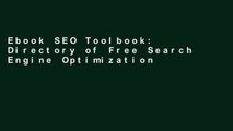 Ebook SEO Toolbook: Directory of Free Search Engine Optimization Tools Full