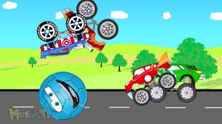 Superheroes Monster Trucks Auto Transport Video For Kids