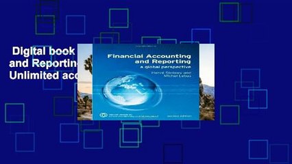 Digital book  Financial Accounting and Reporting: A Global Perspective Unlimited acces Best