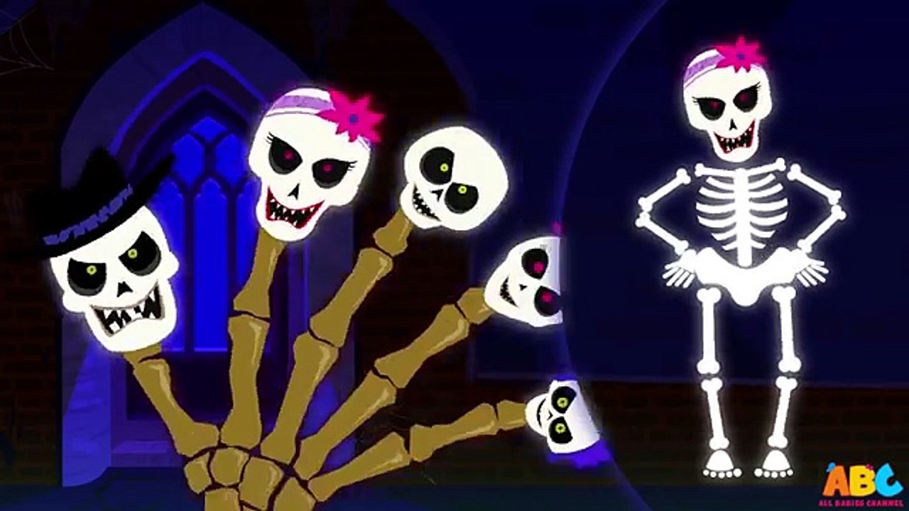 Finger Family | Skeleton Family | Halloween Finger Family Song | All Babies Channel