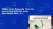 Digital book  Corporate Financial Accounting Unlimited acces Best Sellers Rank : #3