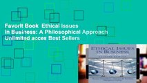 Favorit Book  Ethical Issues in Business: A Philosophical Approach Unlimited acces Best Sellers