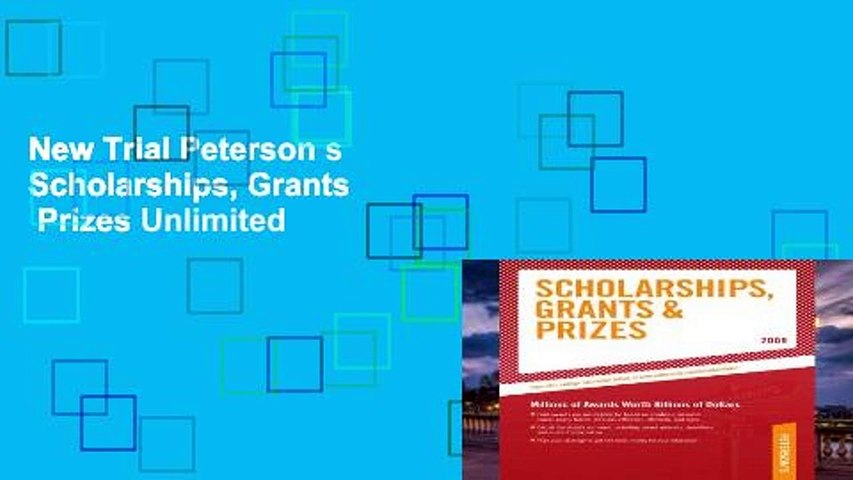 New Trial Peterson s Scholarships, Grants   Prizes Unlimited