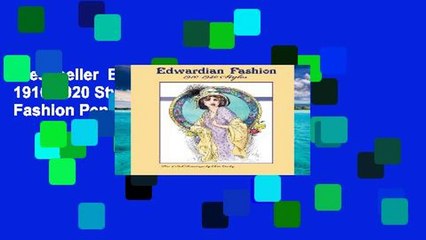 Best seller  Edwardian Fashion 1910-1920 Styles: Edwardian Inspired Fashion Pen and Ink Drawings,