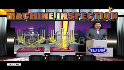 PCSO 11 AM Lotto Draw, August 1, 2018