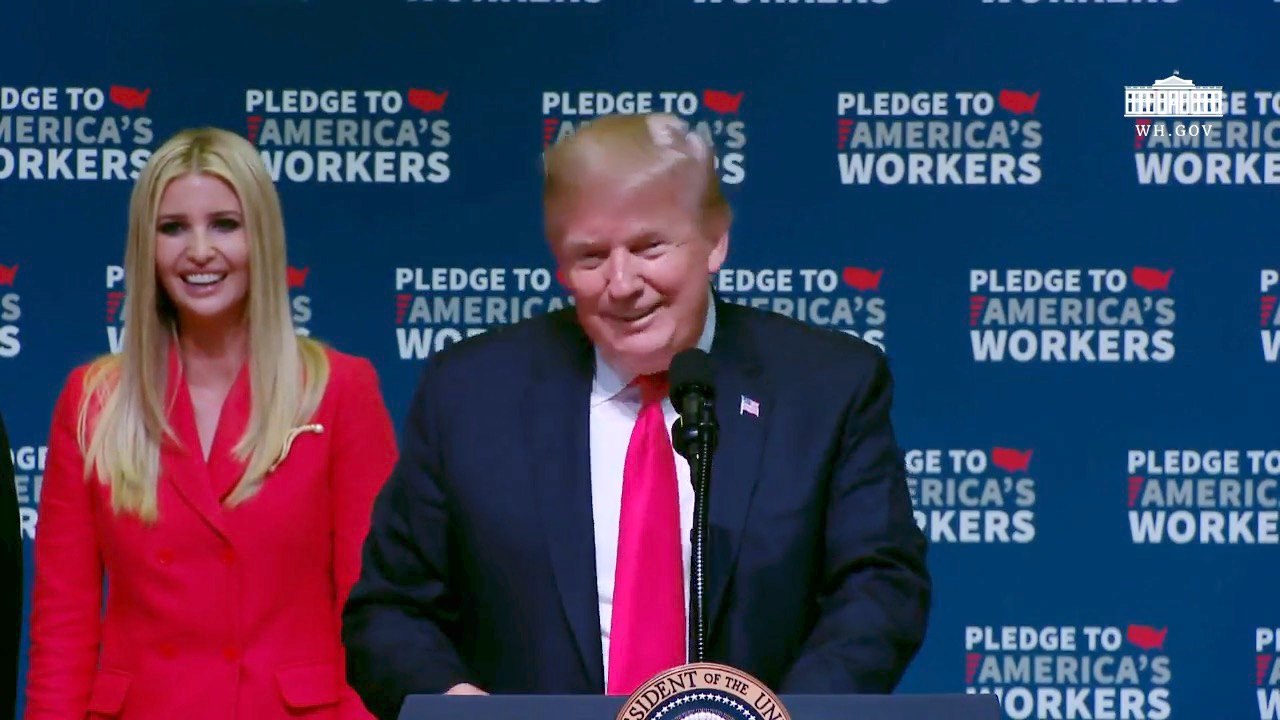 Trump Takes His Pledge To America's Workers To...