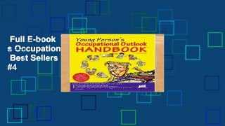 Full E-book  Young Person s Occupational Outlook Handbook  Best Sellers Rank : #4