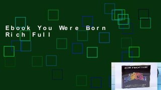 Ebook You Were Born Rich Full