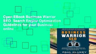 Open EBook Business Warrior SEO: Search Engine Optimization Guidelines for your Business online